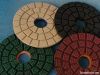 Diamond flexible polishing pads