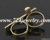Gold Plated Cross Ring...