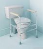 Aluminium Adjustable Height Toilet Surround