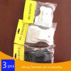 4pcs set Rubber scraper, ash scraper, putty scraper, car film scraper, flat scraper, car film scraper tool