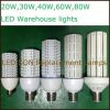 E39 E40 E26 E27 LED warehouse lamp, 40W 660PCS SMD3528 LED Corn Bulb with 4200lm, 360 degree LED output, AC85~256V