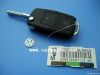 Good quality VW 2 buttons remote flip key case