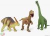 Green nontoxic soft rubber lovely cartoon dinosaur toy suit