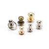 metal brass screw rivets knob raw color handmade crafts handbag belt shoes watchband metal rivets