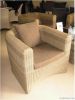 Polyrattan dining armchair