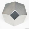 Cemented carbide anvil with mirror surface for synthetic diamonds