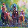 Sports Oil Painting