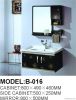 Stainess steel bathroom cabinet B-016