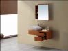 Wooden bathroom cabinet