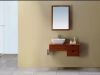 Wooden bathroom cabinet