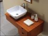 Wooden bathroom cabinet