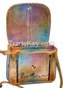 Hand Painted Leather O...