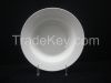 Soup plate, ceramic soup plate, white deep plate,