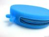 2013 hot sell little fish silicone coin purse with zipper