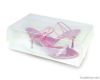 transparent pp plastic clear shoe box