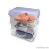 transparent pp plastic clear shoe box