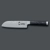 Great quality and new fashion micarta handle Damascus santoku knife
