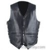 MEN LEATHER VEST