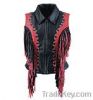 LADIES LEATHER VEST