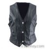 LADIES LEATHER VEST