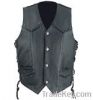 MEN LEATHER VEST