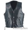 MEN LEATHER VEST