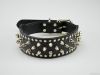 Stud and spike black l...