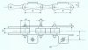 stainless steel transmission/conveyor/roller chains