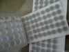 die cut silicone pad/gasket with adhesive