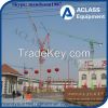 Supply QTD125 10t Self-erecting Luffing Jib Tower Crane