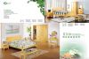 Pine furniture bedroom set bed/wardrobe/cabinet/chair solid wood OEM