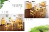 Pine furniture dining room sets table/chair solid wood OEM