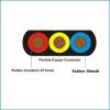RUBBER 3 CORE FLAT CABLES