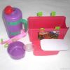 Plastic lunch box with...