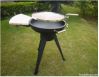 outdoor BBQ grill with...