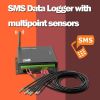 Data Logger with multipoint sensors &amp;amp; GSM module