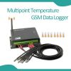 Multipoint Temperature Monitoring System over SMS &amp;amp; Ethernet