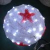 Novel design outdoor 3d large  christmas  light for mall decoration