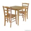 Pine Wood Dining Table Set