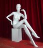 2011 fashion designer sitting female full-body mannequin