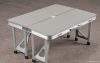 Folding outdoor table