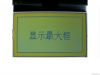 128 X 64 graphic stn yellow green cog lcd module 6563E