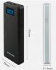 Innovative products 2017 P65 QC2.0 LCD 12v 16v 19v 20v 24v laptop romoss power bank 20000mah