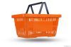 Plastic Grocery Market Shopping Basket