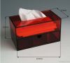 Acrylic Tissue box, useful desk napkin box