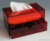 Acrylic Tissue box, useful desk napkin box