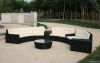 rattan furniture /outdoor furniture/lounge chair footrest loveseat