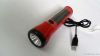 Solar LED flashlight with compass LT-3204