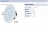 8W COB LED Downlight