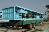 2 axle flatbed semi-trailer